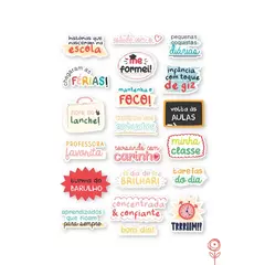 Die Cuts Turma do Barulho - Coleção Tempos de Escola - Juju Scrapbook - comprar online