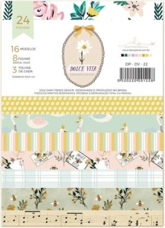 BLOCO A5 | COLEÇÃO DOLCE VITA | DANY PERES DESIGN