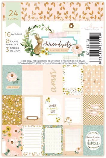 BLOCO 10X15 | COLEÇÃO SERENDIPITY |DANY PERES DESIGN