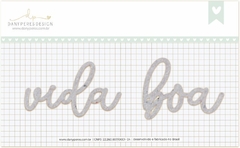 CHIPBOARD VIDA BOA | COLEÇÃO AS VIAGENS DE ANNE | DANY PERES DESIGN