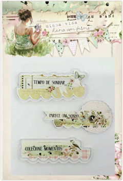 Aplique Acrílico - Coleção Minha Vida Daria um Filme - Dany Peres Design