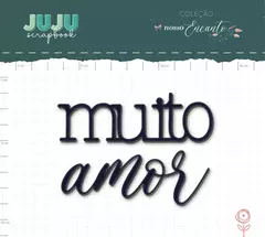 Enfeite Blackboard Muito Amor - Coleção Nosso Encanto | JuJu Scrapbook