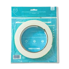 FITA ADESIVA DUPLA FACE DE ESPUMA - 18MM X 1,5M (1 UN) - REPETECO