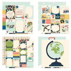 Kit 12 Folhas | Faça as Malas 2 ✈️ - Lemon Scrapbook - comprar online