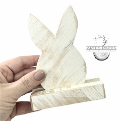 Coleção GARDEN – Coelho P Madeira Pátina – 2 peças – Carina Sartor - comprar online