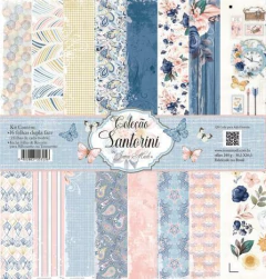Kit com 08 folhas - Coleção Santorine - Ivana Madi - comprar online