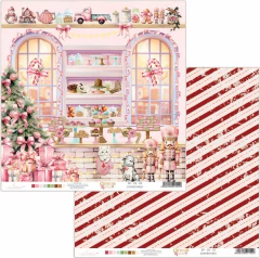 Kit com 6 folhas | Coleção Crônicas de Natal | Dany Peres Design - Doce Papel Scrapbook