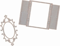 Chipboard Janela - Coleção Doroty - Dany Peres Design
