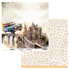 kit com 8 folhas 30.5x30.5 | Escola de Magia | Dany Peres Design - comprar online