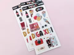 Chipboard | Parque de Diversões 2 | Lemon Scrapbook