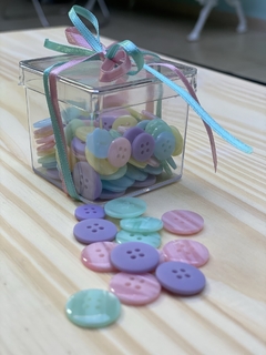 Lindos Botões Candy Colors na opções de caixinha e pacotinho1 - comprar online