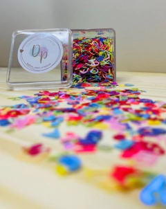 Caixinha de acrílico com Letrinhas para Shaker Box - comprar online