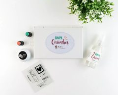 KIT LIMPA CARIMBOS - JUJU SCRAPBOOK