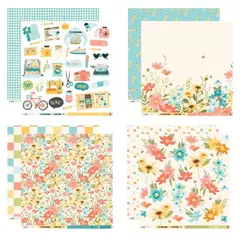 Kit 12 Folhas | Scrapbook Is A Lifestyle - Lemon Scrapbook - comprar online