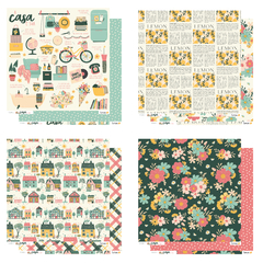Kit 12 Folhas | A Casa É Sua | Lemon Scrapbook - comprar online
