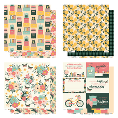 Kit 12 Folhas | A Casa É Sua | Lemon Scrapbook na internet