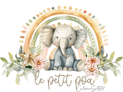 Coleção LE PETIT POA - Papel Bloco 30,5x30,5cm 09 fls 240G - Carina Sartor