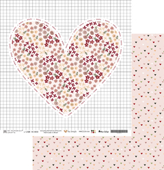 KIT DE FOLHAS - 06UNIDADES - COLEÇÃO MEU CORAÇÃO - MY MEMORIES CRAFTS - loja online