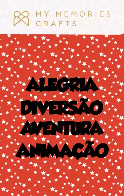 Títulos em Acrílico - Coleção Minha Diversão - My Memories Crafts