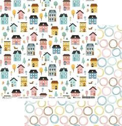 Coleção Minha Casa - Papéis 30,5 x 30,05 - 6fls - My Memories Crafts - Doce Papel Scrapbook