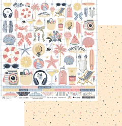 Kit de Folhas - 6 Unidades - Coleção Meu Dia de Verão - My Memories Crafts na internet