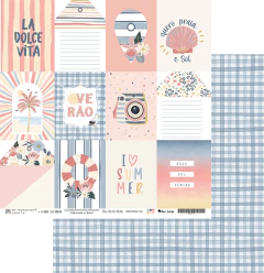 Kit de Folhas - 6 Unidades - Coleção Meu Dia de Verão - My Memories Crafts