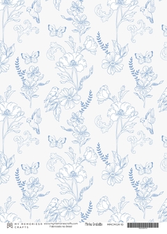 PAPEL VEGETAL A4 - COLEÇÃO MINHA GRATIDÃO - MY MEMORIES CRAFTS