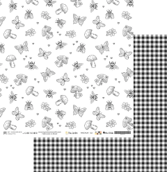 KIT PAPEIS COM 06 FOLHAS | COLEÇÃO MEU JARDIM | MY MEMORIES - comprar online