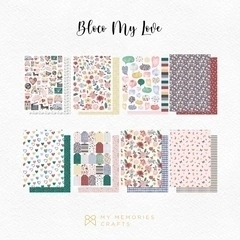 Bloco A4 Coleção My Love - My Memories Crafts - comprar online