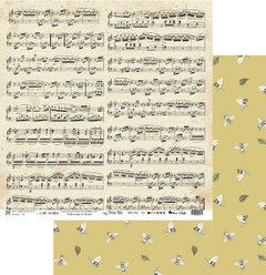 KIT DE FOLHAS - 6 UNIDADES - MINHA VIDA - MY MEMORIES CRAFTS - Doce Papel Scrapbook
