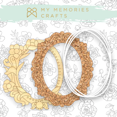 MOLDURAS - COLEÇÃO MINHA VIDA - MY MEMORIES CRAFTS
