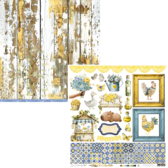 Coleção PICCOLI – Papel Bloco 30,5×30,5cm 18 fls 240G – Carina Sartor