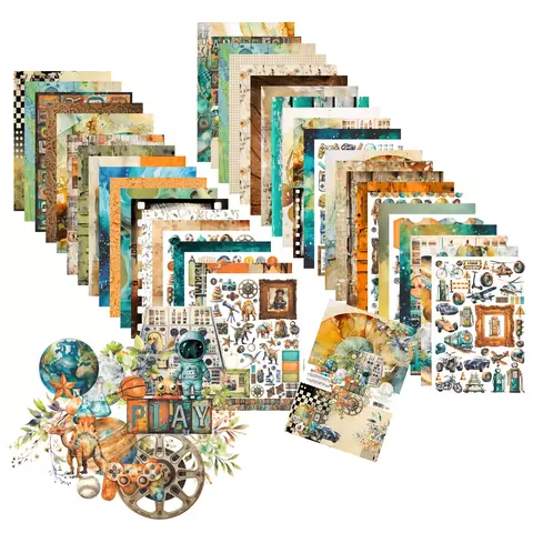 Coleção PLAY Papel Bloco 21X30,5CM 20 folhas – 240G - Carina Sartor