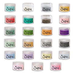 PÓ DE EMBOSS - OPAQUE EMBOSSING POWDER - CORES VARIADAS - SIZZIX
