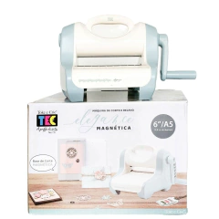 Máquina de Corte e Relevo - Elegance Magnética A5 - Toke e Crie