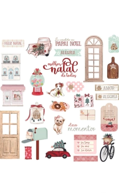 Die Cuts - Coleção Homemade Christmas - comprar online