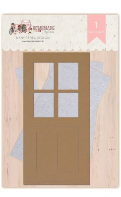 Kit Mini Álbum Portinhas - Coleção Homemade Christmas - Dany Peres Design