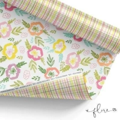 KIT COM 6 PAPÉIS COLEÇÃO FLORE IT LOV - comprar online