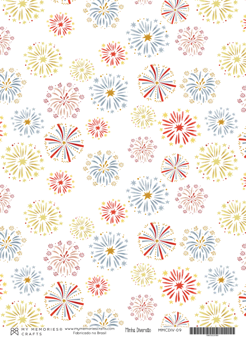 Papel Vegetal A4 - Coleção Minha Diversão - My Memories Crafts