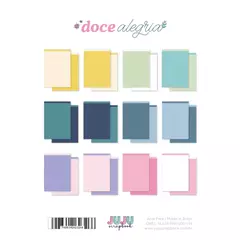 Bloco A5 para Scrapbook - Coleção Doce Alegria - Juju Scrapbook - comprar online