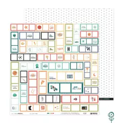 Imagem do Kit de Papéis - Coleção Vida de Menino - Juju Scrapbook