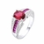 anillo cubic color - muse jewels