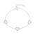 pulsera tres corazones