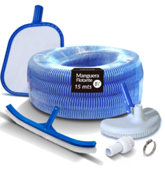 KIT LIMPIEZA 02 - MEDIALUNA + 15 MTS