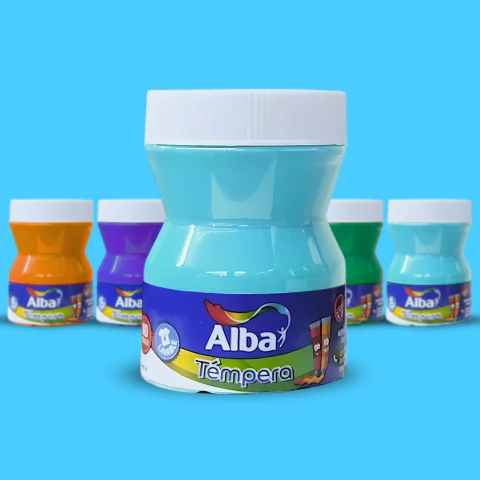 Tempera Alba En Pote Varios Colores 100 Ml - comprar online