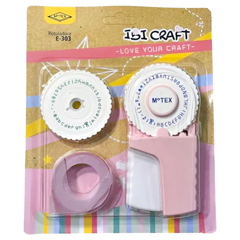 Rotuladora Motex E303 Con dos Discos + Cinta