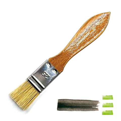 Pinceleta Plantec 8820 Pelo De Cerda Clara Corta - tienda online