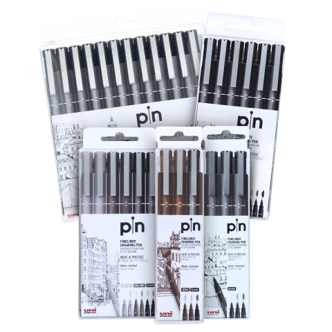 Set Microfibras Uni Pin Fineliner 200 - comprar online
