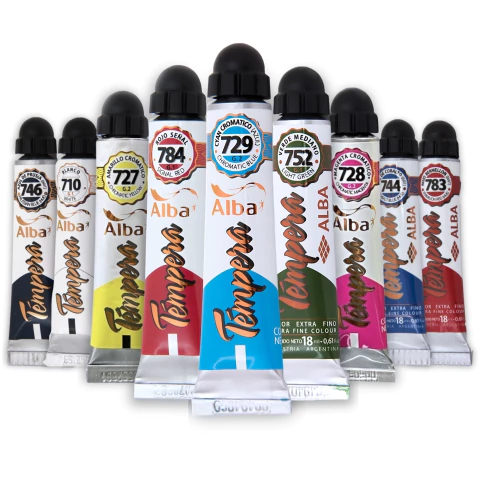 Tempera Alba Profesional En Pomo 18 Ml - comprar online