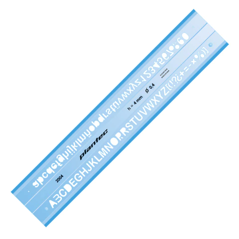 Letrografo Para Dibujo Tecnico Plantec 200 - El Poli Sitio Oficial